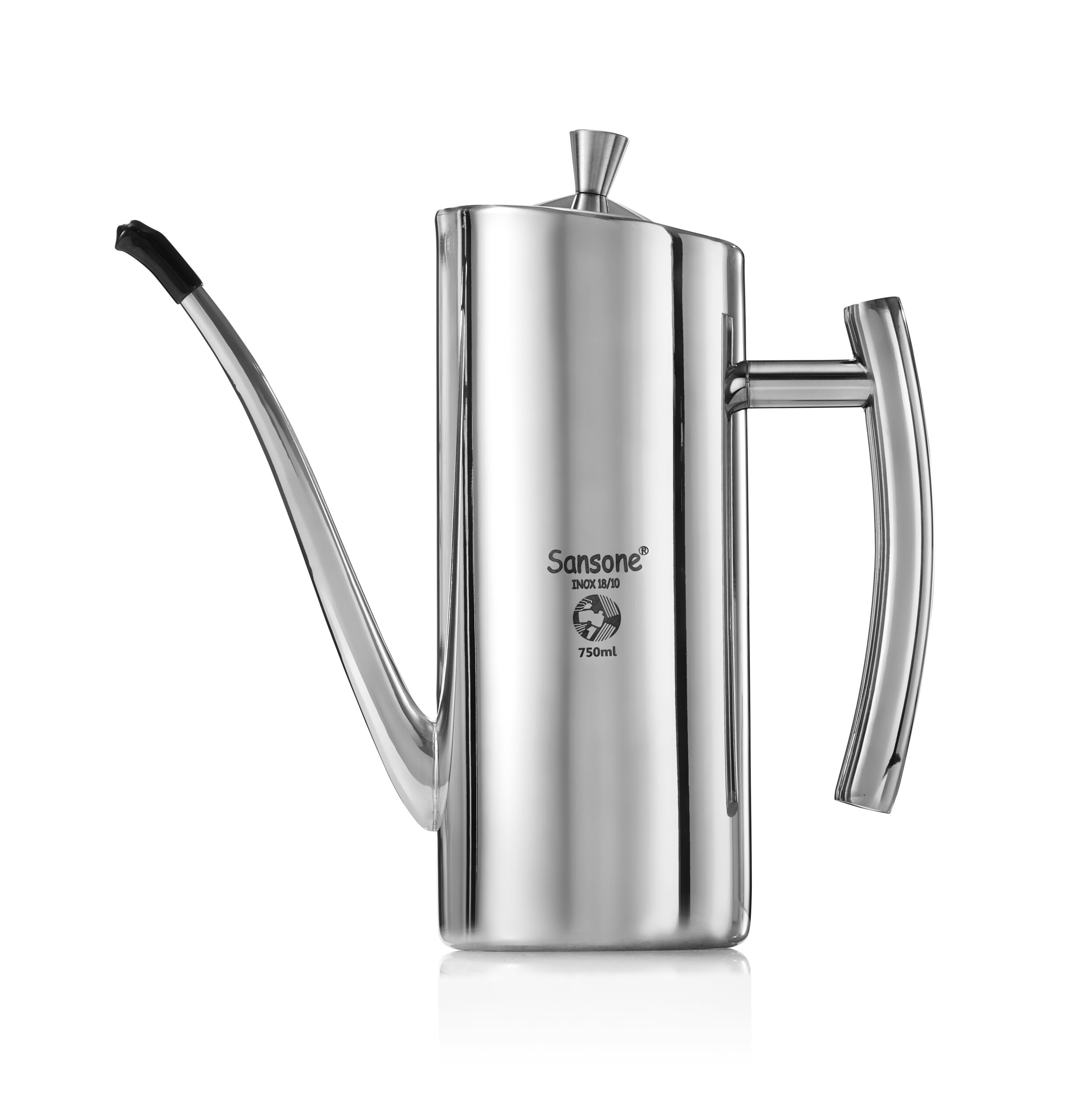 Edelstahlkanne Öl Kanne Sansone 500ml
